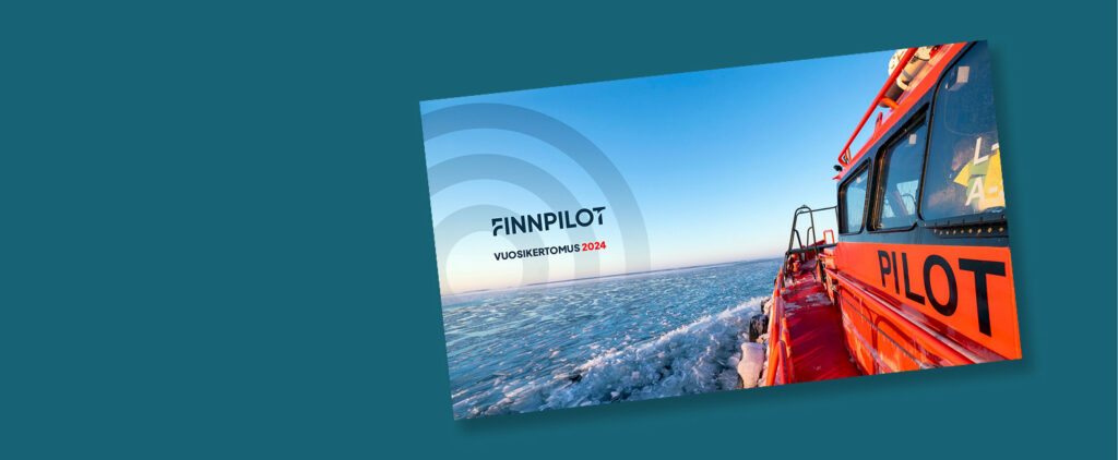 Finnpilotin vuosikertomuksen kansi